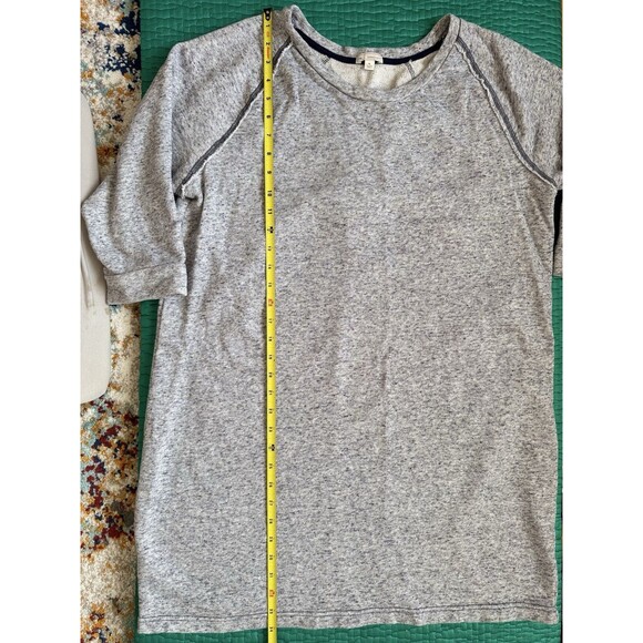Vintage Y2K Gap Women's XL Gray Sweater Sweatshirt Dress Coastal Preppy Casual - Picture 4 of 14